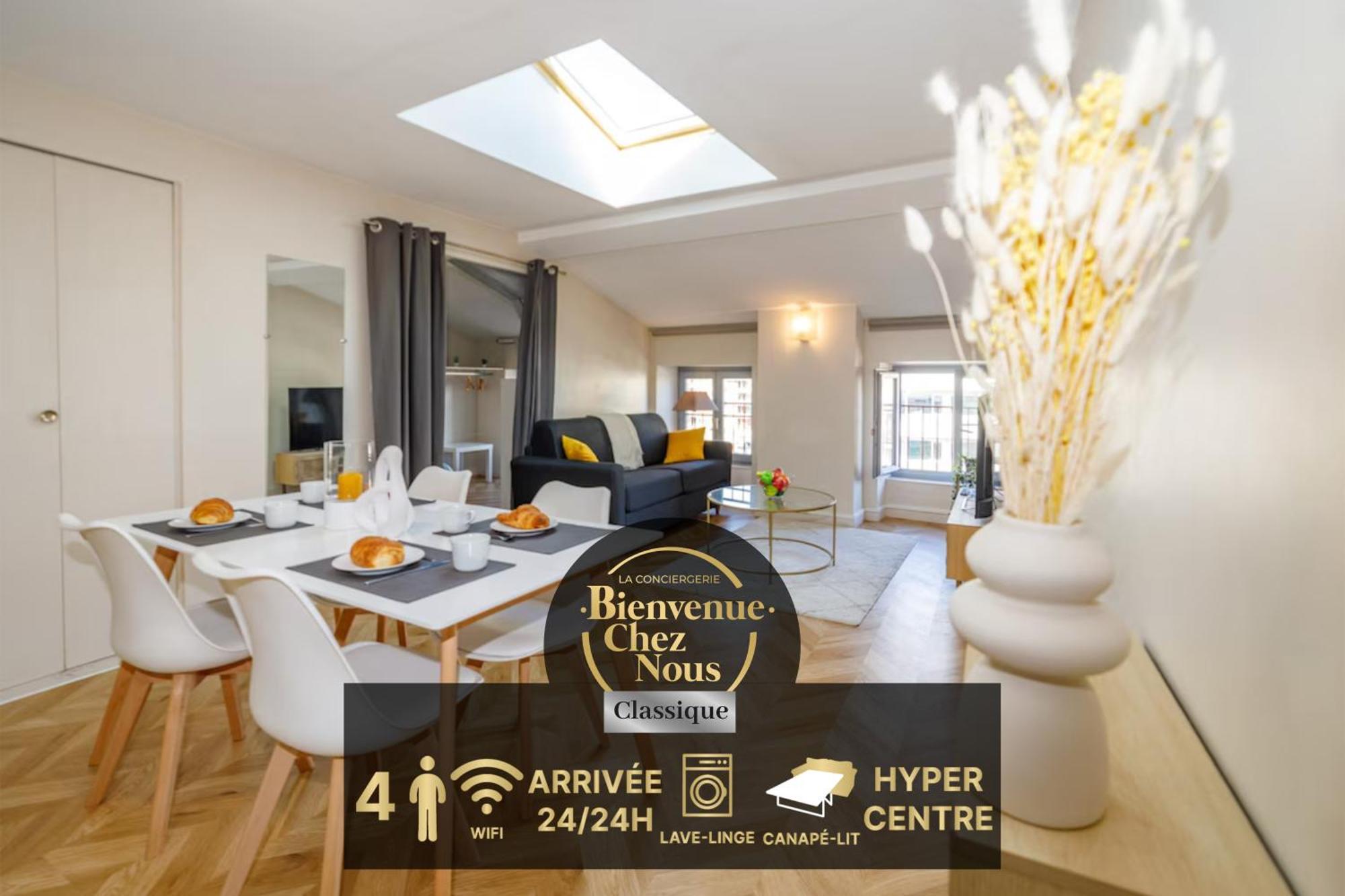T2 Cozy Proche Du Centre Avec Canape Lit - 51Blatin Clermont-Ferrand Exterior photo